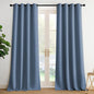 NICETOWN Room Darkening Draperies Curtains Panels, 2 Panels Stone Blue W52 x L90