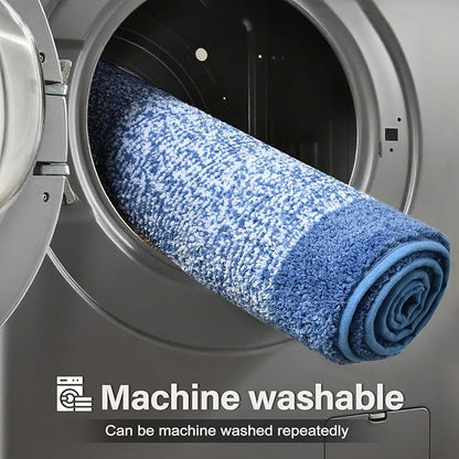 48x32 Large Bathroom Rugs Washable Non Slip, Blue Bath Mat for Bathroom Floor Tub, Soft Absorbent Quick Dry Mats for Shower, Bathtub,Home Decor