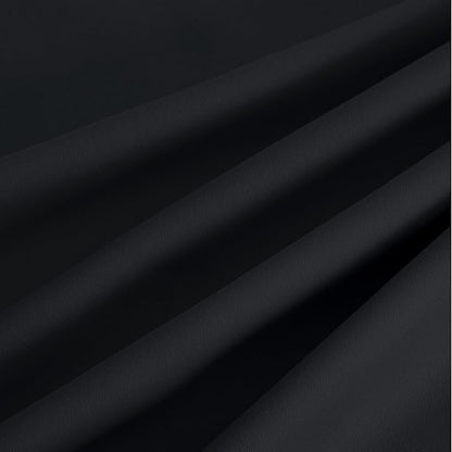 NICETOWN Room Darkening Draperies Curtains Panels, 2 Panels Black W52 x L102