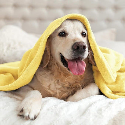 BEDELITE Fleece Blanket Light Yellow Throw Blankets for Couch & Bed, Luxury Plush Cozy Fuzzy Blanket 50x60 inches, Super Soft Warm Lightweight Throw Blanket for Travel Camping