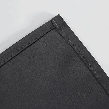 LEMOMO Blackout Curtains 42 x 63 inch/Dark Grey Curtains Set of 2 Panels/Thermal Insulated Room Darkening Bedroom Curtains