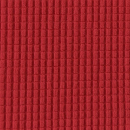 Easy-Going Stretch Oversized Sofa Slipcover 1-Piece Sofa Cover Furniture Protector Couch Soft with Elastic Bottom for Kids, Polyester Spandex Jacquard Fabric Small Checks Christmas Red