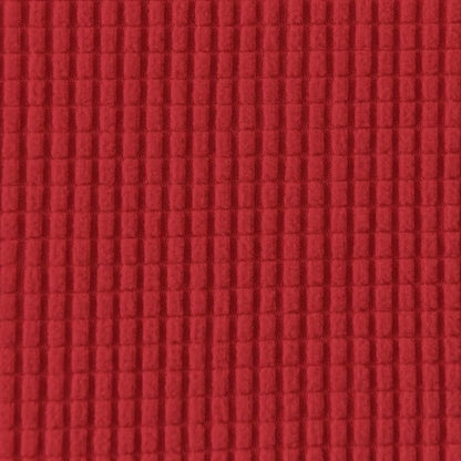 Easy-Going Stretch 4 Seater Sofa Slipcover 1-Piece Sofa Cover Furniture Protector Couch Soft with Elastic Bottom for Kids, Polyester Spandex Jacquard Fabric Small Checks Christmas Red