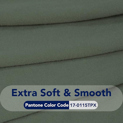 PureFit Super Stretch Sofa Slipcover – Spandex Non Slip Soft Couch Sofa Cover, Washable Furniture Protector with Non Skid Foam and Elastic Bottom for Kids, Pets （Oversized Sofa, Grayish Green）