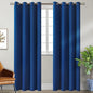 BGment Blackout Curtains for Bedroom - Grommet Thermal Insulated Room Darkening Curtains for Living Room, 55 x 96 Inch, 2 Panels, Royal Blue