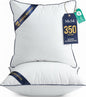 Utopia Bedding Throw Pillow Inserts (Pack of 2, White), 14 x 14 Inches Decorative Indoor Pillows for Sofa, Bed, Couch, Cushion Sham Stuffer