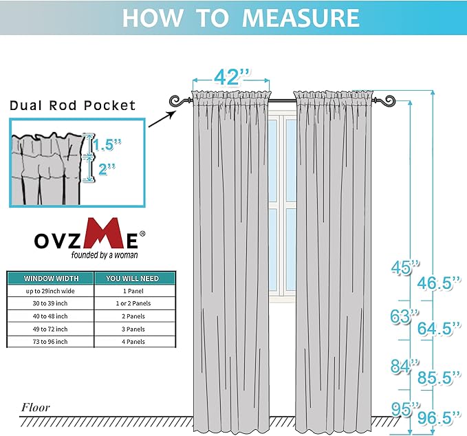 OVZME Burgundy Sheer Curtains 84 inch Length 2 Panels Set, Light Filtering Sheer Privacy Curtain Drapes, Rod Pocket Window Treatments Voile Curtains for Living Room Bedroom, 42" W x 84" L