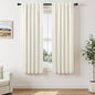Pitalk 72 Inch Curtains for Living Room Black Out Linen Back Tab Loops Room Darkening Blackout Thermal Insulated Curtain for Bedroom 72 Inch Length 2 Panels Set Cream Ivory Off White Wide 38 x 72 Long