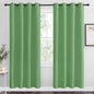 NICETOWN Froest Green Blackout Curtains 78 inches Length for Living Room, 2 Panels, 55" Wide, Thermal Insulated Decoration Drapes for Bedroom Window