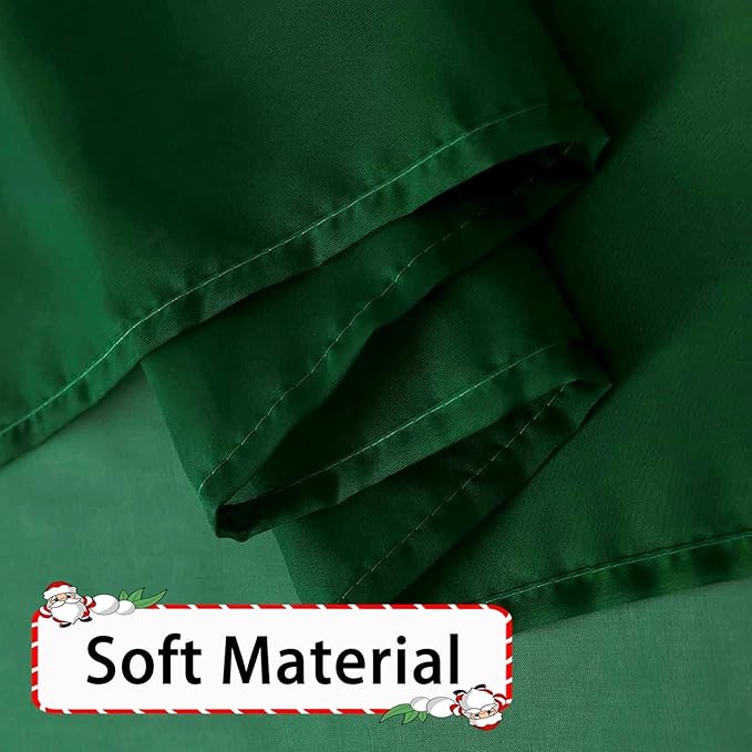 SpaceDresser Foliage Green Sheer Curtains 4 Panels Rod Pocket Semi-Sheer Curtain 63 Inches Long Light Filtering Voile Window Drapes for Bedroom Living Room Kitchen, Each 52W x 63L