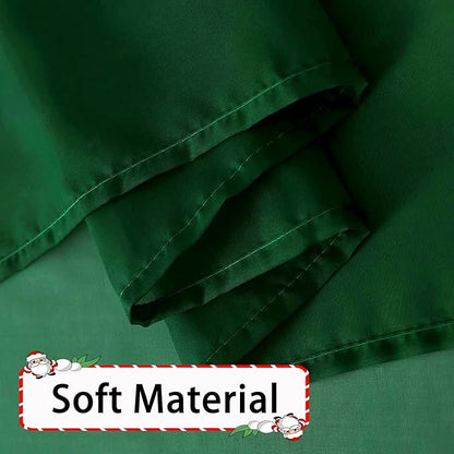 SpaceDresser Foliage Green Sheer Curtains 4 Panels Rod Pocket Semi-Sheer Curtain 63 Inches Long Light Filtering Voile Window Drapes for Bedroom Living Room Kitchen, Each 52W x 63L