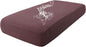 hyha Waterproof Couch Cushion Covers for Pets, Non Slip Sofa Seat Cover for Dogs Washable, Soft Thick Stretch Jacquard Fabric, Sofa Slipcovers with Elastic Bottom (1 Piece for Medium, Chocolate)