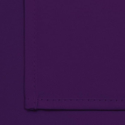 Yakamok Purple Blackout Curtains for Bedroom,Thermal Insulated Blackout Grommet Top Drapes Short Curtains for Living Room,38x36 Inch, 2 Panels