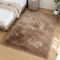 Goolela Area Rug 5x7 - Light Brown Beige - Fluffy Fuzzy Furry Carpet for Bedroom Living Room Faux Sheepskin Fur Shaggy Plush Washable Rectangle