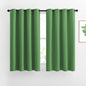NICETOWN Room Darkening Curtains and Drapes for Bedroom - Grommet Energy Saving Thermal Insulated Light Blocking Window Treatments for Kitchen (Forest Green, 1 Pair, W46 x L54)