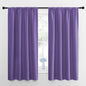 NICETOWN Blackout Curtains for Living Room, Lilac Purple, 2 Panels, 42 by 63, Darkening Window Curtain Panels, Easy-Care Solid Thermal Insulated Draperies/Drapes for Daughter Room