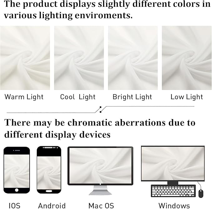 Lecloud Short Sheer Curtains 54 Inches Length 2 Panels, Light Filtering Voile Curtain Drapes for Half Window Kitchen Bedroom, Basic Rod Pocket Living Room Sheer Curtains, 40Wx54L Inches, Ivory