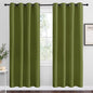 NICETOWN Olive Green Blackout Curtains 78 inches Length for Living Room, 2 Panels, 55" Wide, Thermal Insulated Decoration Drapes for Bedroom Window
