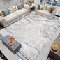 Latepis 10x14 White with Grey Tips Fur Rug for Living Room Faux Sheepskin Fluffy Shag Rug for Bedroom Fuzzy Rug Room Décor Entertainment Room, Rectangle