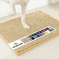 Muddy Mat® | Super Absorbent Door Mat Indoor, Microfiber Quick Dry Chenille Entryway Rug, Non-Slip Front Door Mat, Indoor Mats for Entryway, Machine Washable Pet Rug, Beige XXL 60"X48"