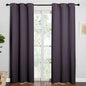 NICETOWN Greyish Purple Blackout Curtains 84 inches Length for Living Room, 2 Panels, 42" Wide, Thermal Insulated Long Drapes for Large Window