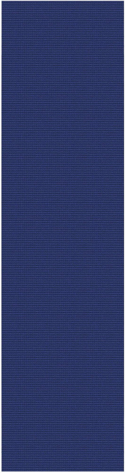 KOZYFLY Runners for Hallways 2.6x10 ft Washable Kitchen Runner Non Slip Rubber Backed Hallway Rugs Cotton Entryway Runner Rug Floor Carpet for Indoor Hall, Backdoor, Kitchen, Royal Blue/Navy