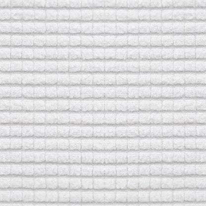 Easy-Going Stretch Sectional Couch Covers 1 Piece Chaise Lounge Slipcover L Shape Separate Cushion Couch Seat Chaise Cover for Both Left/Right Sectional Couch Snow White