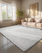 Ophanie 6x9 White Rugs for Living Room, Large Fluffy Shag Fuzzy Plush Soft Living Room Area Rugs, Floor Shaggy Carpets for Bedroom, Carpet for Kids Boys Girls Dorm Nursery Home Decor Aesthetic