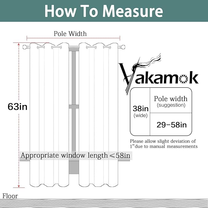Yakamok Light Blocking Window Blackout Curtains Thermal Insulated Room Darkening Drapes for Bedroom,Solid Grommet Top Window Panels, 38x63 Inch, Mustard Yellow, One Pair
