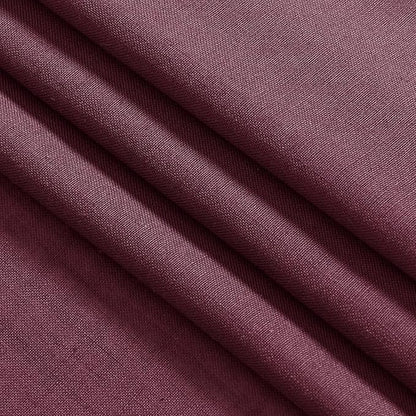 Nanspring Burgundy Linen Curtains for Living Room 105 Inches Long Light Filtering Semi Sheer Curtain Back Tab Vintage Boho Decor Elegant Luxury Drapes for Bedroom Dinner Room 52x105, 2 Panels