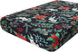 hyha Printed Couch Cushion Covers, Floral Sofa Covers Washable for 3 Cushion Couch, Stretch Pattern Outdoor Cushion Covers for Patio Furniture with Elastic Bottom(Large, Christmas Botanical)