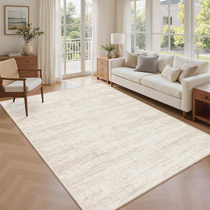 6x9 Area Rugs for Living Room, Non-Slip Modern Abstract Soft Large Washable Rug, Ultra-Thin Indoor Floor Rugs for Bedroom Dining Room,Home Office Decor