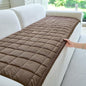 Couch Covers for Dogs Washable, Non Slip Couch Covers for Loveseat Sofa Pet Friendly, Soft Fuzzy Sofa Covers for Pet, Dog Couch Cover Furniture Protector(1PC,Dark Brown,27.6"x94.5")