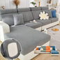 Soothing Home Sofa Covers, Sofa Hero Covers, Wear-Resistant Universal Couch Covers Washable Stretch Sectional Couch Cushion Covers (Grey,Large Single Seat Cover)
