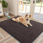 OLANLY Front Door Mat Indoor Outdoor Entrance, Waterproof Heavy Duty Doormat, Fade Resistant, Low Profile, Easy Clean Patio Porch Welcome Floor Mats for Entry, 47x30, Tan