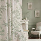 Floral Blackout Curtains Sage Green Printed Curtains Floral Blackout Curtains Farmhouse Boho Cottagecore Spring Curtains for Bedroom Modern Living Room