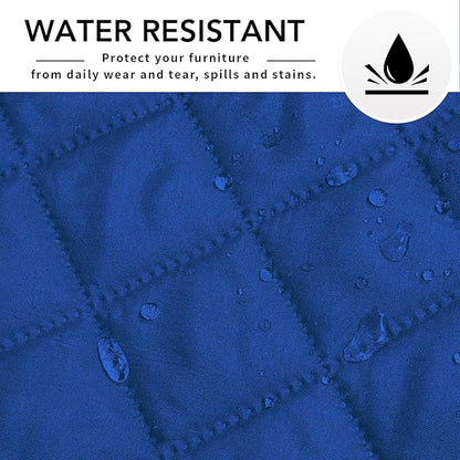 Easy-Going Sofa Slipcover L Shape Sofa Cover Sectional Couch Cover Furniture Protector Mat for Pets Dog Cat (Small, ClassicBlue/ClassicBlue)
