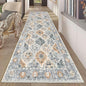 HEBE Hallway Runner Rug 2'8"x8' Washable Vintage Distressed Area Rugs Non Slip Laundry Rug Runner Boho Floor Carpet Runners for Hallways Entryway Laundry Room Kitchen Bathroom