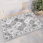 HEBE Washable Area Rug - 2'x3' Non Slip Soft Distressed Medallion Bedroom Boho Living Room Accent Throw Vintage Entry Floor Carpet for Dining Room Bathroom Entryway