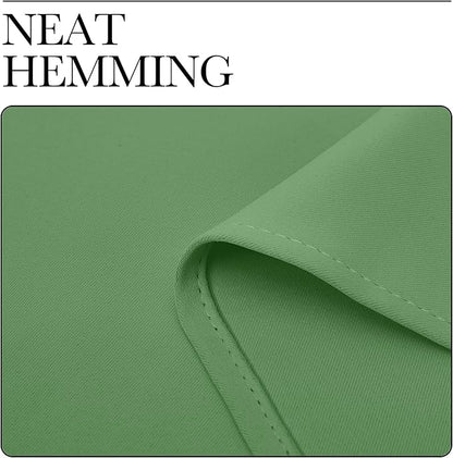 NICETOWN Froest Green Blackout Curtains 78 inches Length for Living Room, 2 Panels, 55" Wide, Thermal Insulated Decoration Drapes for Bedroom Window