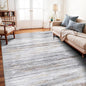 6x9 Area Rug for Living Room: Non-Slip Washable Rugs for Dining Room Bedroom Study Home Office - Easy-to-Clean Stain and Water Resistant Carpet - Soft Low-Pile Mat Beige Grey