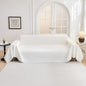 MYSKY HOME Couch Covers Couch Cover for Dogs Washable, Couch Covers for Sectional Sofa, Sofa Covers for 3 Cushion Couch Sofa Cover for Living Room Furniture Protector for Pets, Kids, 91"x134", White