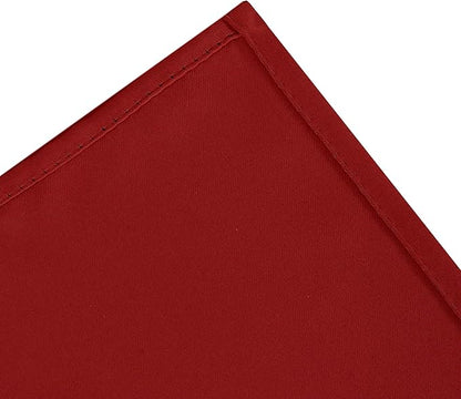 LEMOMO Red Blackout Curtains 42 x 63 Inch/Red Curtains Set of 2 Panels/Room Darkening Bedroom Curtains