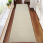 YDKGL 2x8 ft Hallway Runner Rug Extra Long Boho Woven Kitchen Runner Rugs Mat Non Slip Washable, Soft Entryway Laundry Hall Floor Runner Carpet for Indoor Backdoor Bedroom Hallway Living Room, Beige
