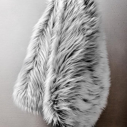 Ashler faux fur rug, Fluffy Shaggy Area Rug Ultra Soft 2 x 3 Feet Sheepskin Fur Rug, Frosted Bottom Black Fuzzy Rug Machine Washable Shag Rug, Nursery Decor Throw Rugs for Bedroom, Living Room