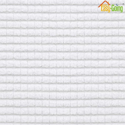 Easy-Going Stretch Cushion CoverSofa Cushion Furniture Protector Sofa Seat Sofa slipcover Sofa Cover Soft Flexibility with Elastic Bottom(Oversized Sofa Cushion,Snow White)