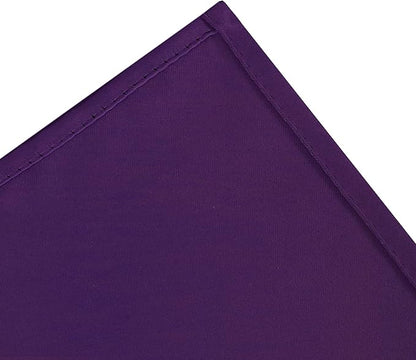 LEMOMO Purple Thermal Blackout Curtains/52 x 72 Inch/Set of 2 Panels Room Darkening Curtains for Bedroom