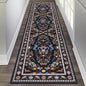 HEBE Washable Hallway Runner Rug 2'x 8' Non Slip Kitchen Rugs Runner,Low Pile Entryway Rug Laundry Room Mat Floral Carpet Runners for Hallways, Kitchen,Bathroom,Laundry,Bedside Rug