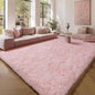 ONASAR Pink Area Rugs for Living Room Girls Bedroom, 5x8 Fluffy Bedside Throw Rug, Soft Cute Plush Shaggy Indoor Floor Carpet for Nursery Kids Boys Teen Dorm Office Home Decor Aesthetic