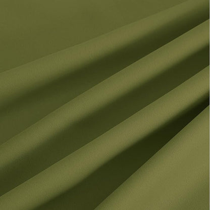NICETOWN Room Darkening Draperies Curtains Panels, 2 Panels Olive Green W52 x L84
